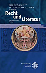 Cover: Recht und Literatur